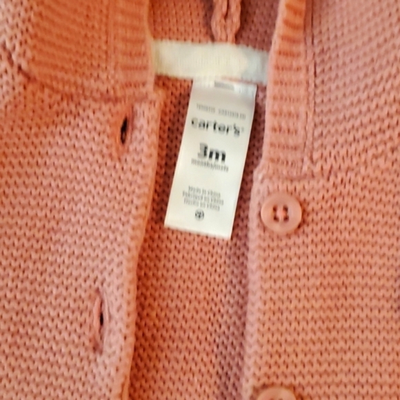 Knit unicorn hooded cardigan - Picture 3 of 4